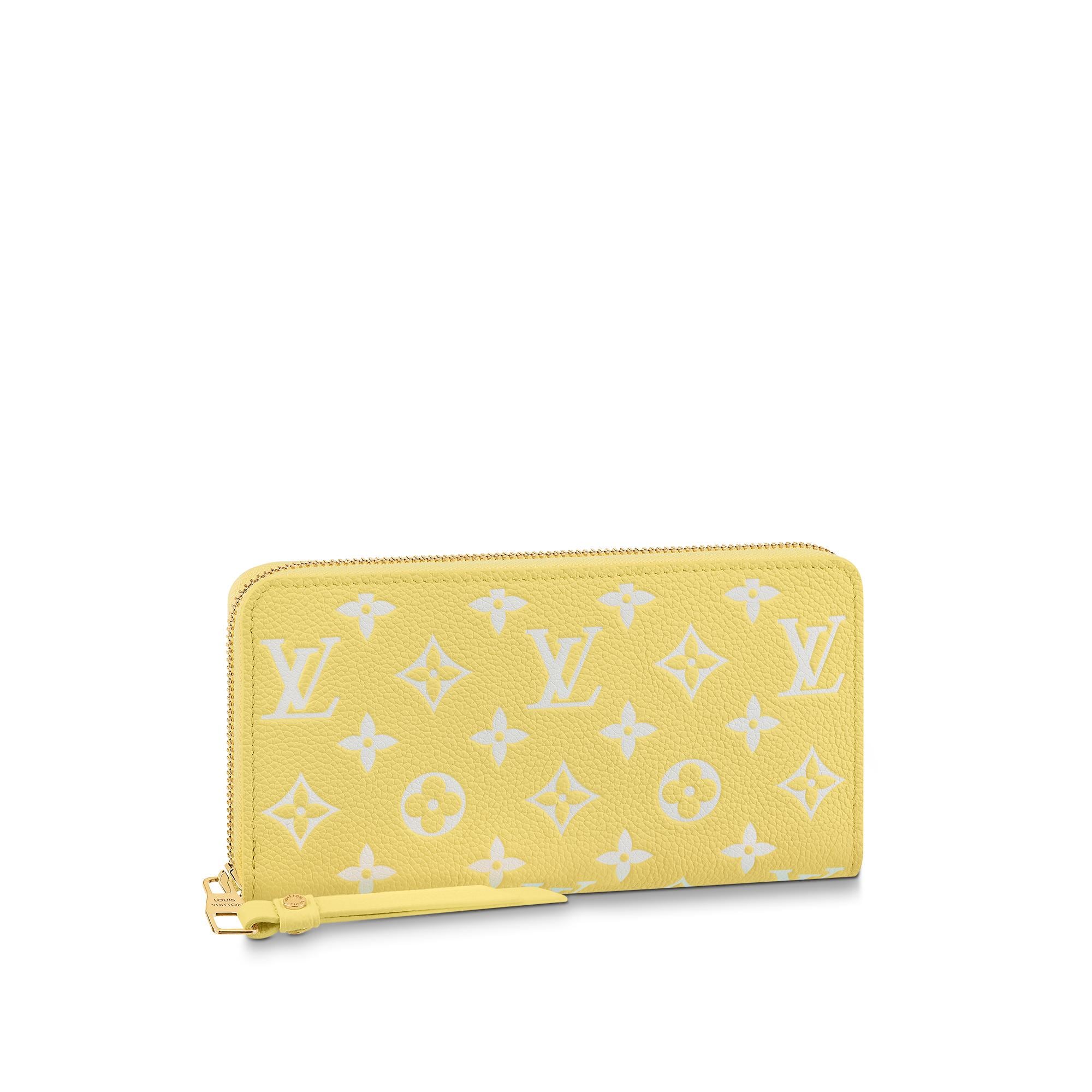 Louis Vuitton Zippy Wallet Monogram Empreinte Leather Women Small Leather Goods M81427